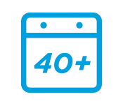 40 hour work week icon