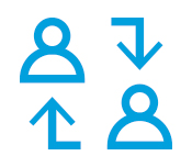 multiple shifts icon